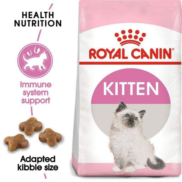 Royal Canin - Feline Health Nutrition Kitten Food & Kitten Jelly (WET FOOD - Pouches) Bundle Pack - PetStore.ae