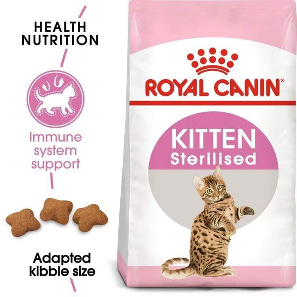 Feline Health Nutrition Kitten Sterilised Food - Royal Canin - PetStore.ae