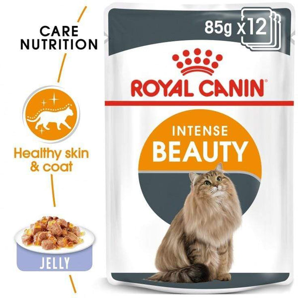 Feline Care Nutrition Intense Beauty Jelly (WET FOOD - Pouches) - Royal Canin - PetStore.ae