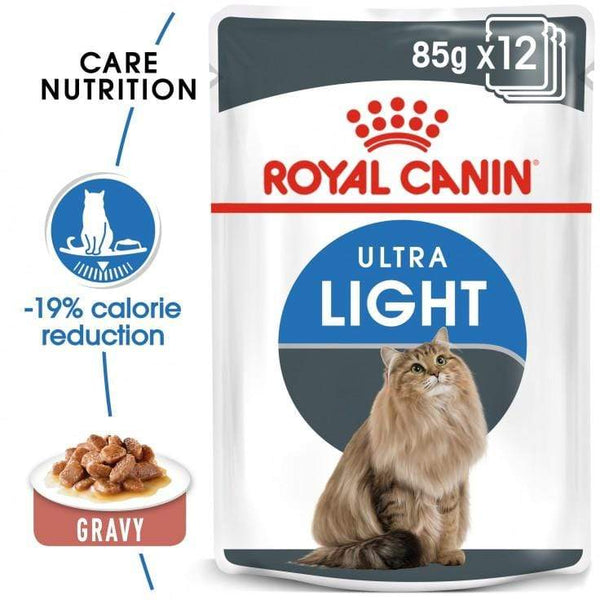 Feline Care Nutrition Ultra Light Gravy (WET FOOD - Pouches) - Royal Canin - PetStore.ae