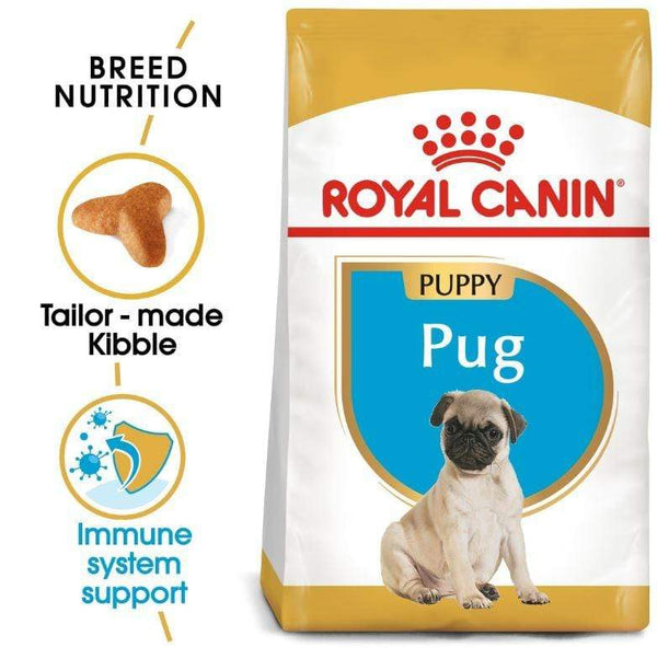 Pug Puppy Dog Food - Royal Canin - PetStore.ae