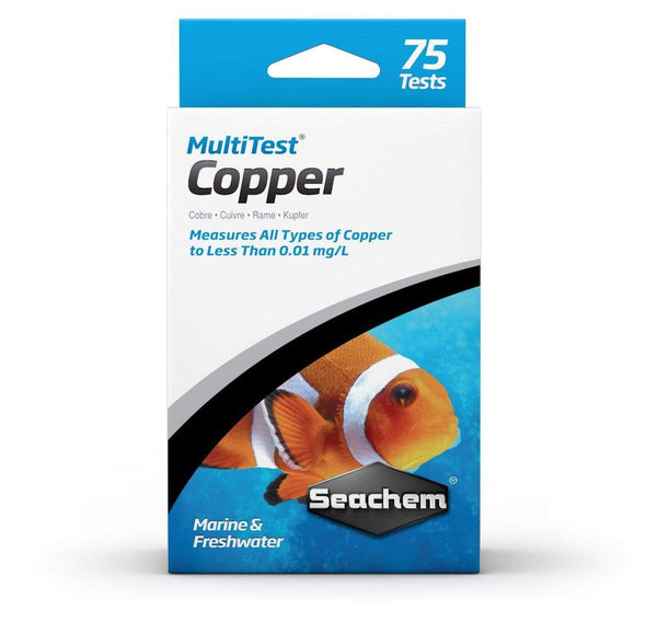 MultiTest Copper Test Kit - Seachem - PetStore.ae