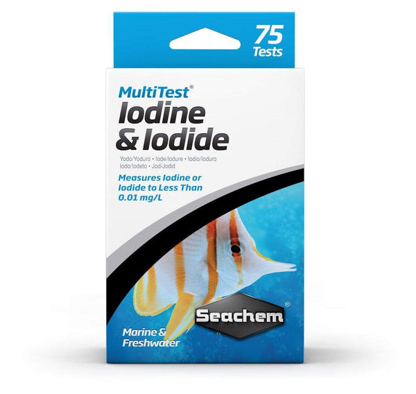 MultiTest Iodine & Iodide Test Kit - Seachem - PetStore.ae