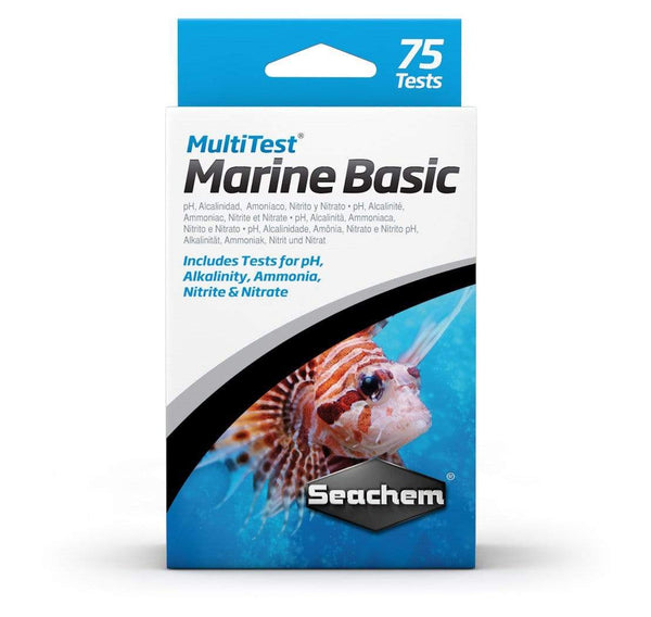 MultiTest Marine Basic Test Kit - Seachem - PetStore.ae