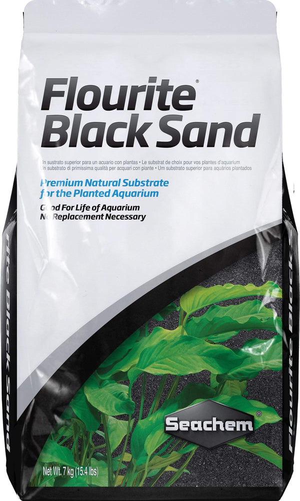Flourite Black Sand - Aquarium Substrate - Seachem - PetStore.ae