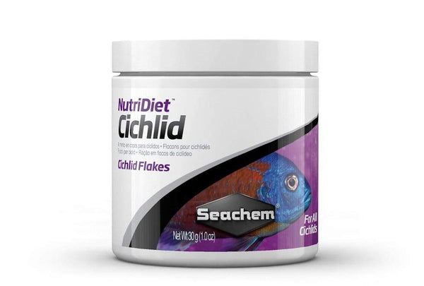 Seachem Nutridiet Cichlid Flakes 30g - PetStore.ae