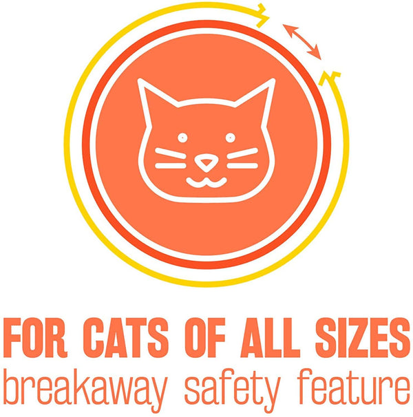 TropiClean Flea and Tick Repellent Collar for Cats One Size (BreakAway Collars) - PetStore.ae
