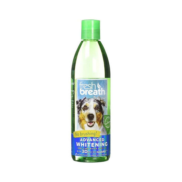Tropiclean - Fresh Breath Advanced Whitening Water Additive, 16oz - PetStore.ae