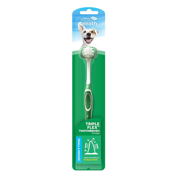 Tropiclean - Triple Flex Toothbrush For Pets - PetStore.ae