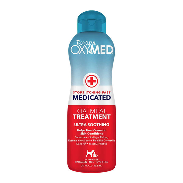 TropiClean - OxyMed Medicated Oatmeal Treatment 592ml - PetStore.ae