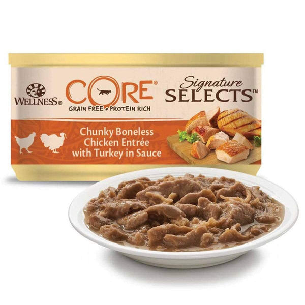 Wellness CORE Signature Selects Chunky Chicken & Turkey - PetStore.ae