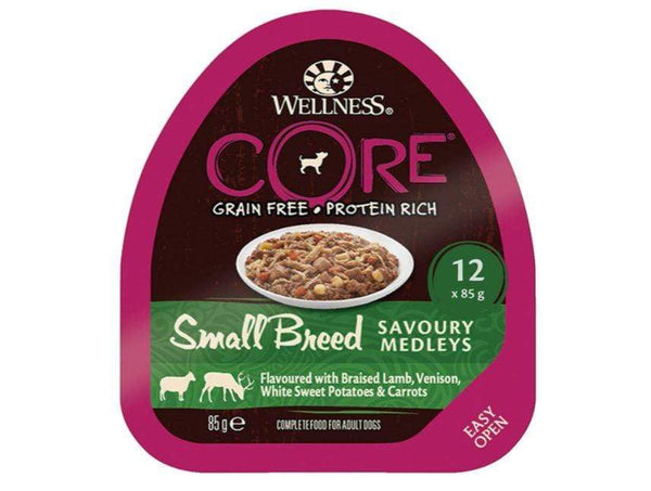 Wellness - Core Small Breed Savory Medley Lamb / Venison White Sweet Potatoes & Carrots - PetStore.ae
